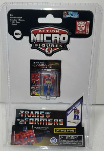 Worlds Smallest Action Micro Figures: Optimus Prime, Bumblebee & Starscream. NEW - Picture 3 of 8