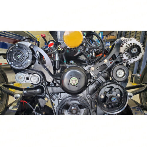 LS R4 High Mount A/C Bracket 4.8L 5.3L 6.0L 6.2L Vortec Truck 1999-2013 For GM - Bild 2 von 13