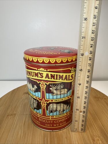 Barnum's Animals Biscuit Company Animal Crackers Metal Tin Collectible Replica - Picture 8 of 12
