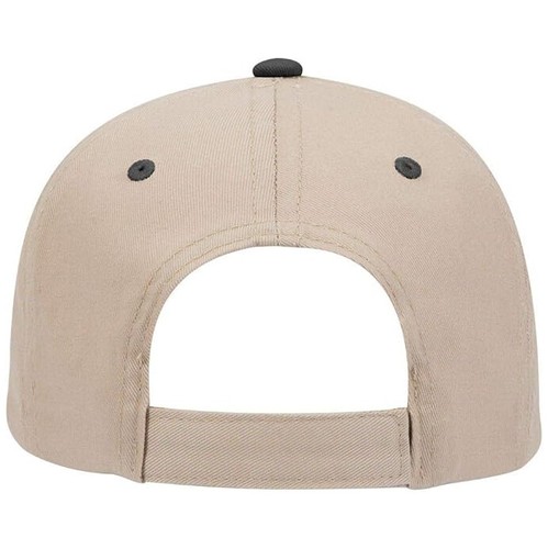 Gorra de béisbol de sarga de algodón con corona baja curvada Bill sombrero estructurado en blanco - Imagen 19 de 23