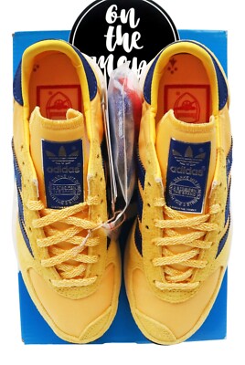 Adidas TRX Vintage Arsenal FC 1971 Yellow Navy Blue UK 3 4 5 11 US