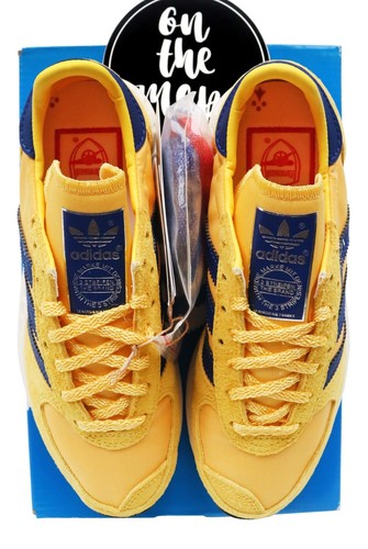 Adidas TRX Vintage Arsenal FC 1971 Yellow Navy Blue UK 3 4 5 11 US H01801 New - Picture 5 of 12