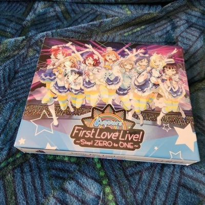 Aqours First Love Live! Blu-Ray Memorial Box Set Step Zero to One 