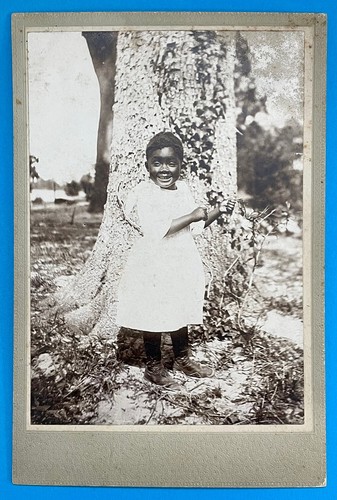 Florida Plantation Mistress Cook's Daughter Black Americana Two Photos Vintage - Picture 2 of 6