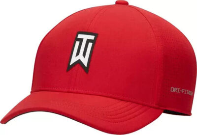 Tiger Woods Structured Nike Dri-FIT ADV Club Cap FB6454-687 Sz L