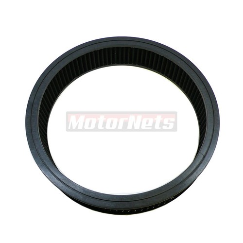 14"x2" Black Round Air Cleaner Washable Filter Reusable Element SBC BBC Hot Rod - Bild 4 von 4
