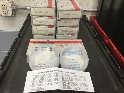 NOS Grant Race 4.00 Bore Small Block Ford Chevy Piston Rings Bulk Lot ...