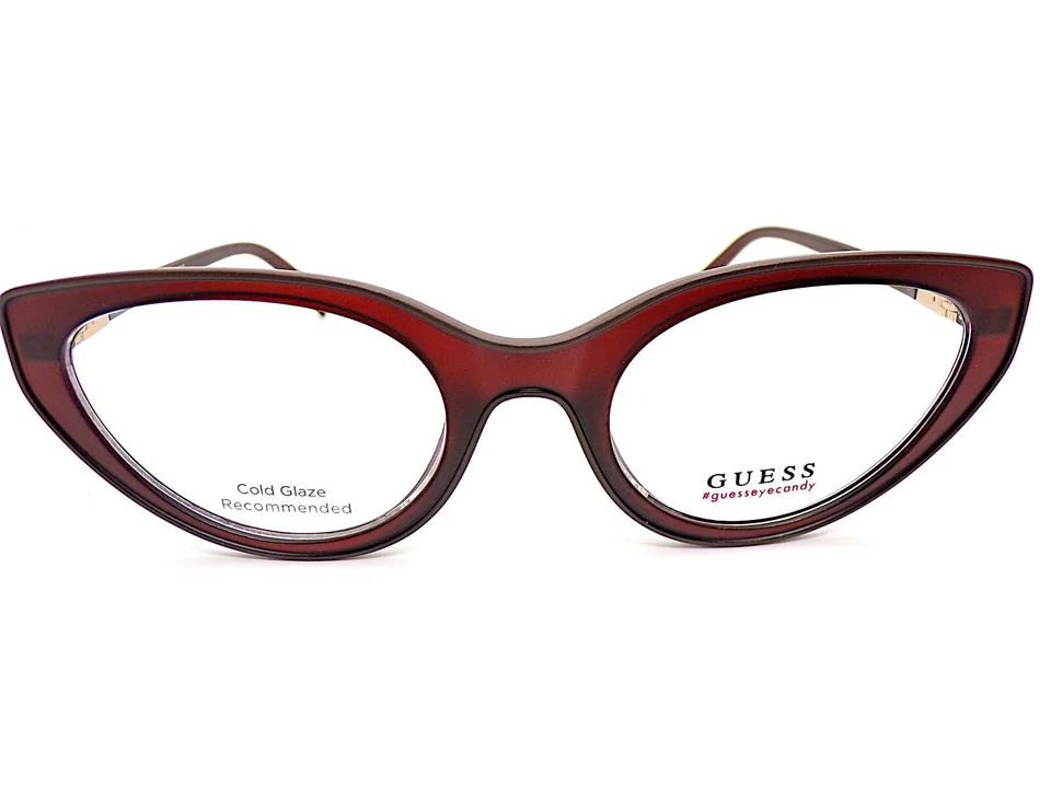 Guess Montura De Gafas Mate Profundo Burdeos 53Mm Gafas De Mujer GU3058 045 - Imagen 3 de 4