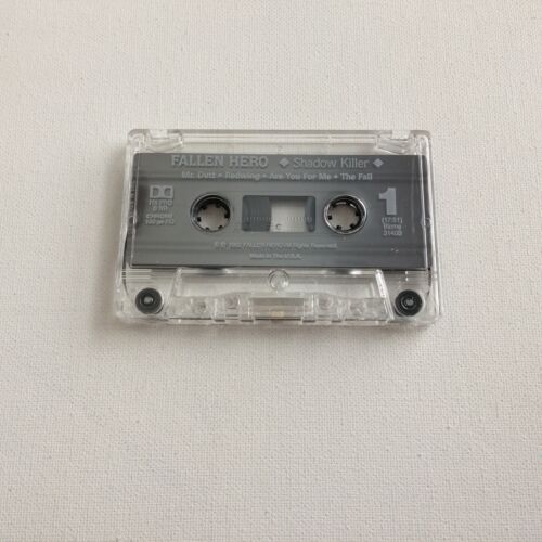Fallen Hero Shadow Killer Demo Tape ULTRA RARE New Wave Synth-Pop '92 SOUND CLIP - Picture 5 of 7