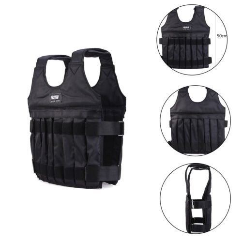 1-20kg adjustable steel empty vest, empty vest, shoulder pads on shoulders - Picture 1 of 6