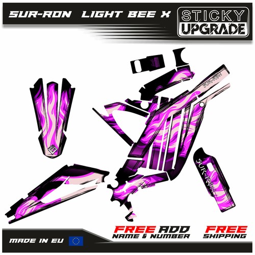 Sur-ron Light Bee Graphics Kit, Surron Wrap, Segway X 260 Stickers, Decals - Picture 4 of 10