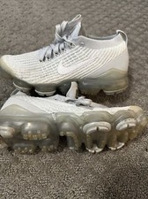 Nike Air VaporMax FlyKnit 3 Pure Platinum Shoe Womens Size 7 AJ6910-100 Running