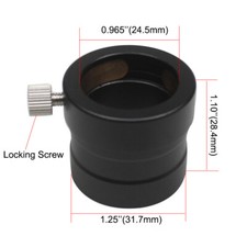 Eyepiece Mount Adapter 0.965'' to 1.25'' f DIY Astronomical Telescope