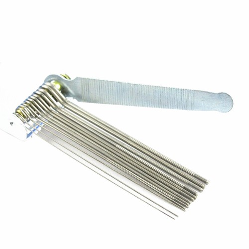 Guitar Nut Slotting File Kit Saw Rod Slot Filing Luthier DIY Replace Repair Tool - Picture 6 of 9