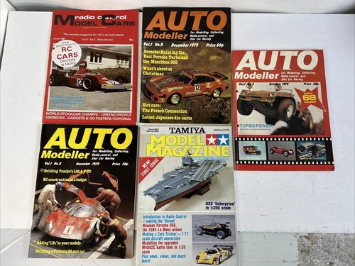 Vintage 1970's 80's Model Hobby Magazines Bundle - Imagen 6 de 8