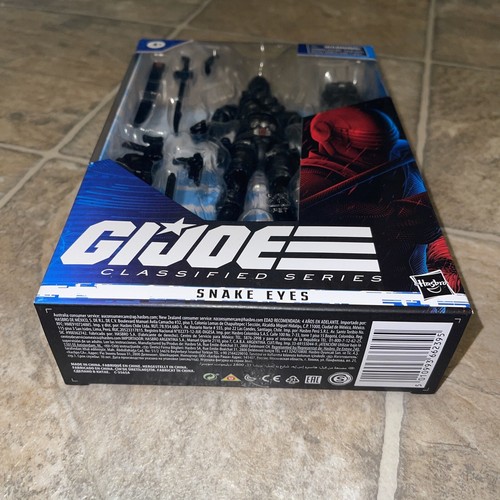 G.I. Joe Classified Series: SNAKE EYES 6-Inch Action Figure #02 Brand New - Picture 5 of 7