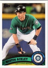2011 Topps Update #US254 Dustin Ackley Seattle Mariners