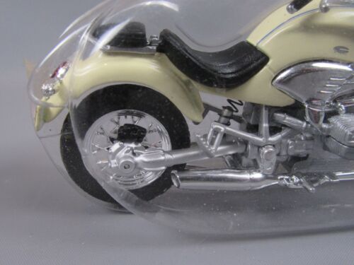 B711 Maisto China BMW R1200c Motorrad Beige 1:18 Neu Versiegelt - Bild 3 von 13