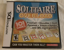Solitaire Overload (Nintendo DS, 2007) Sealed 101 Unique Versions