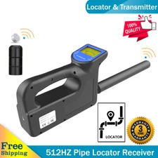 512hz Pipe Locator Receiver Underground Sonde Sewer Drain Pipe Camera Locator