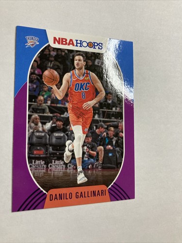 2020-21 Panini NBA Hoops # 54 Danilo Gallinari Purple Parallel Rare Mint - Picture 3 of 5