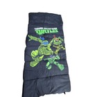 Teenage Mutant Ninja Turtles Youth Sleeping Bag W/ Carry Bag Black & Green Ages