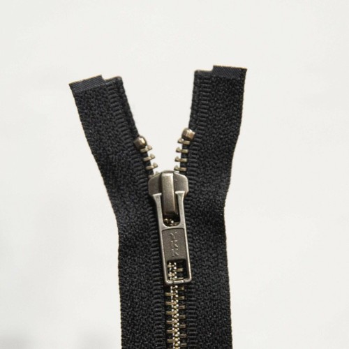 YKK 28" METAL CLOSED END ZIP Black - Picture 7 of 7