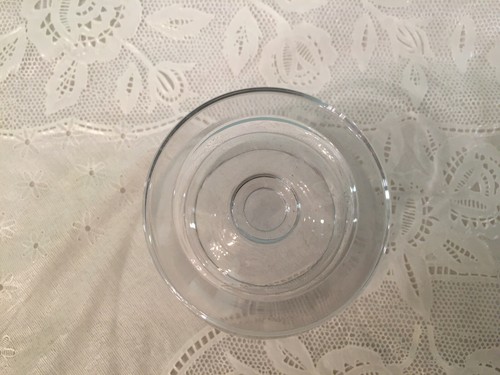 Lot of 6 Vintage Ice Cream Sundae Fruit Parfait Footed Clear Glass  - Picture 9 of 12