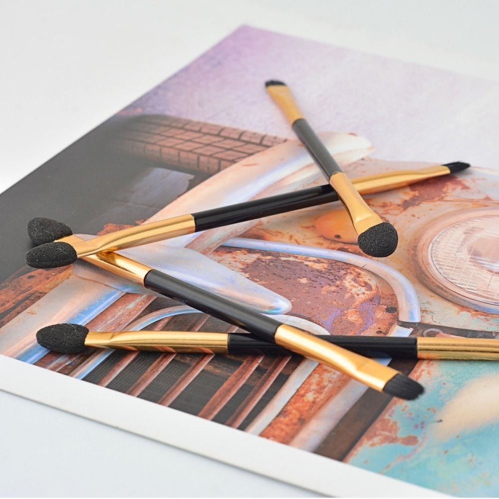 Makeup Tool Beauty Sponge Stick Eyeshadow Brush Doublehead Eyeliner