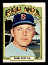 1972 Topps Baseball #734 Bob Burda EX
