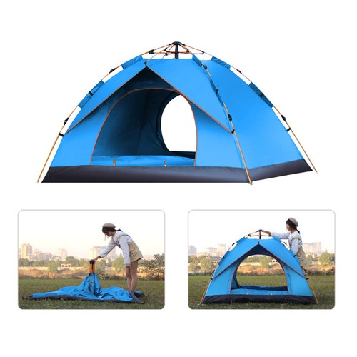1-2 People Outdoor Pop Up Tent Large Portable Camping Tent Backpacking Tent N9J5 - Picture 13 of 20