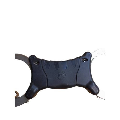 TCH840 Handcuffs Speedcuffs Cuffs Ex Police Rigid Handcuffs With Key Grade B - Picture 3 of 5