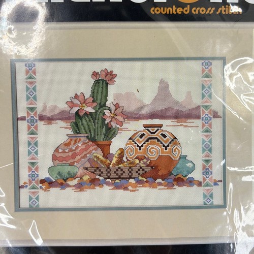 Kit de punto de cruz contado Dimensions 3687 Taste of the Southwest 1990 - Imagen 2 de 3