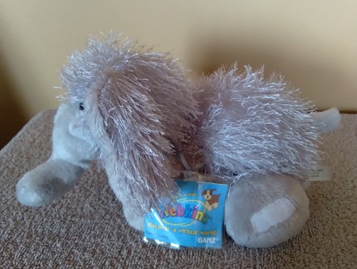 Ganz Webkinz Gray Elephant HM007 Plush Sealed Unused Code - Picture 3 of 12