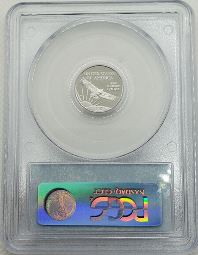 1997-W American Eagle Statue of Liberty $10 Platinum PCGS PR69 (FIRST YEAR) - Picture 4 of 5