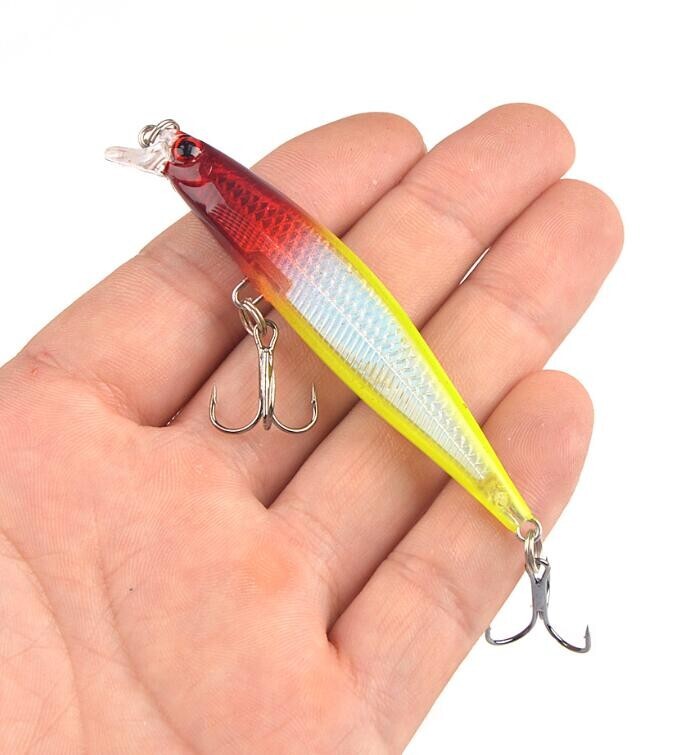 8PCS Fishing Lure Set Swimbaits Minnow Trout Hard Artificial Saltwater