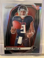 #31 Michael Penix Jr. RC Rookie Card Silver Prizm Variation 2024 Panini Prizm