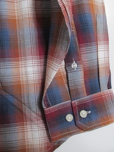 Men's Ben Sherman Long Sleeve Plaid Button-Up Shirt Size Large - Picture 8 of 8