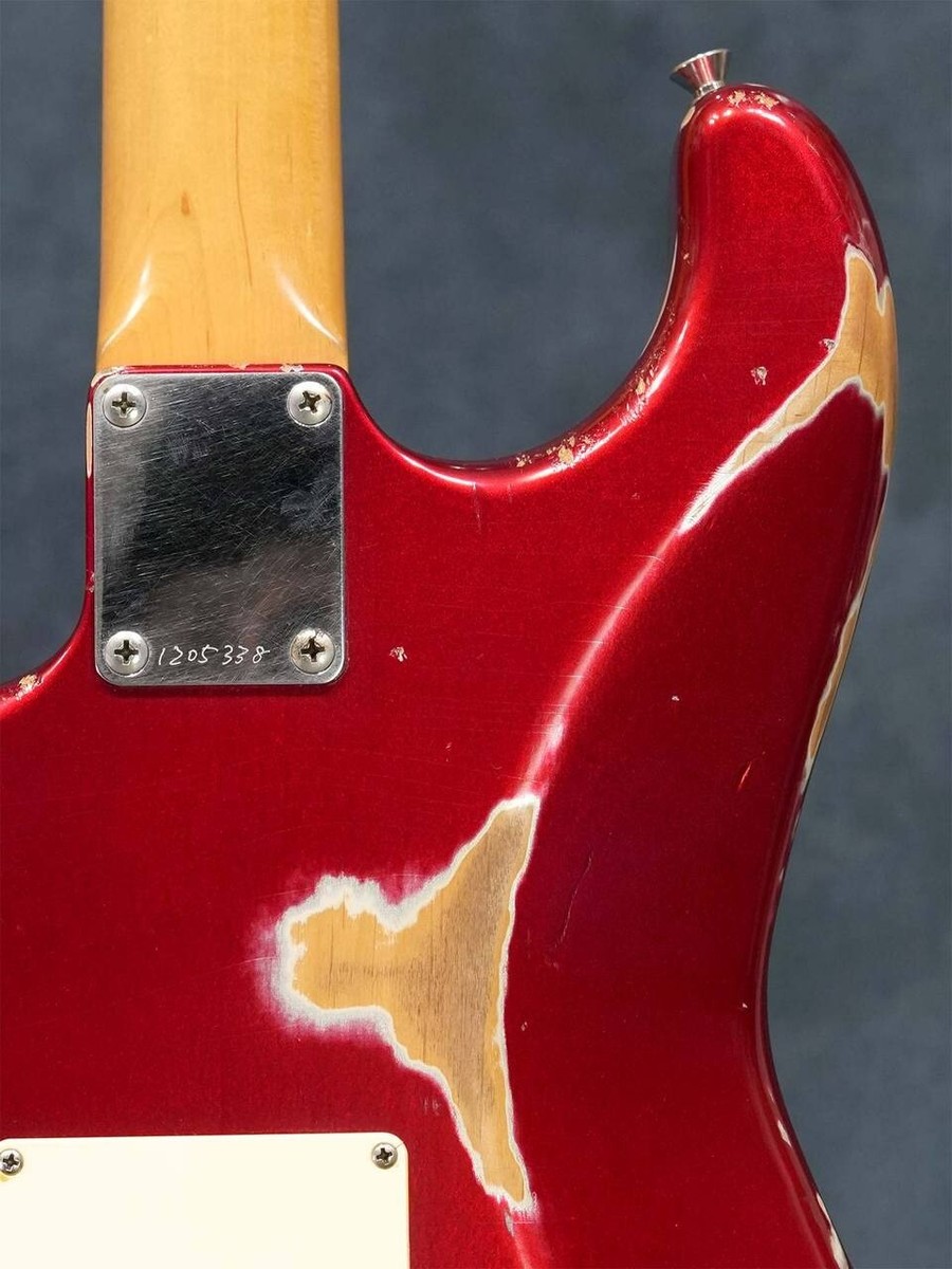 USED Fullertone Guitars STROKE 60 RUSTED Candy Apple Red