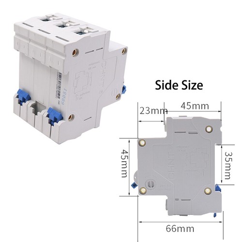 1/2/3/4-Poles DZ47 Circuit Breakers Type C MCB 6kA 1/2/3/4/6/10/16/20-60 Amp - Picture 7 of 12