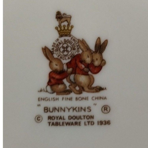 Royal Doulton Bunnykins Geschirrset Teller Schale Becher Baby Kleinkind Geschenk - Bild 5 von 17