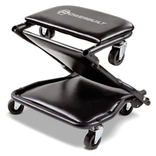 Powerbuilt 42" Triplex 3-in-1 Floor Creeper Seat