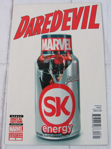 Daredevil #8 Nov. 2014 Marvel Comics SK Energy Variant - Picture 1 of 2
