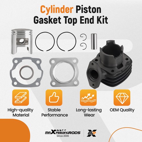 Kit de extremo superior de junta de pistón de cilindro para Honda Spree NQ50 1984-1987 nuevo - Imagen 3 de 13
