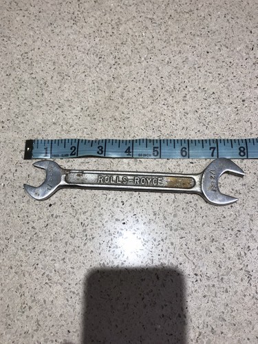 Vintage Rolls Royce 1/2 To 7/16 Bsf Spanner