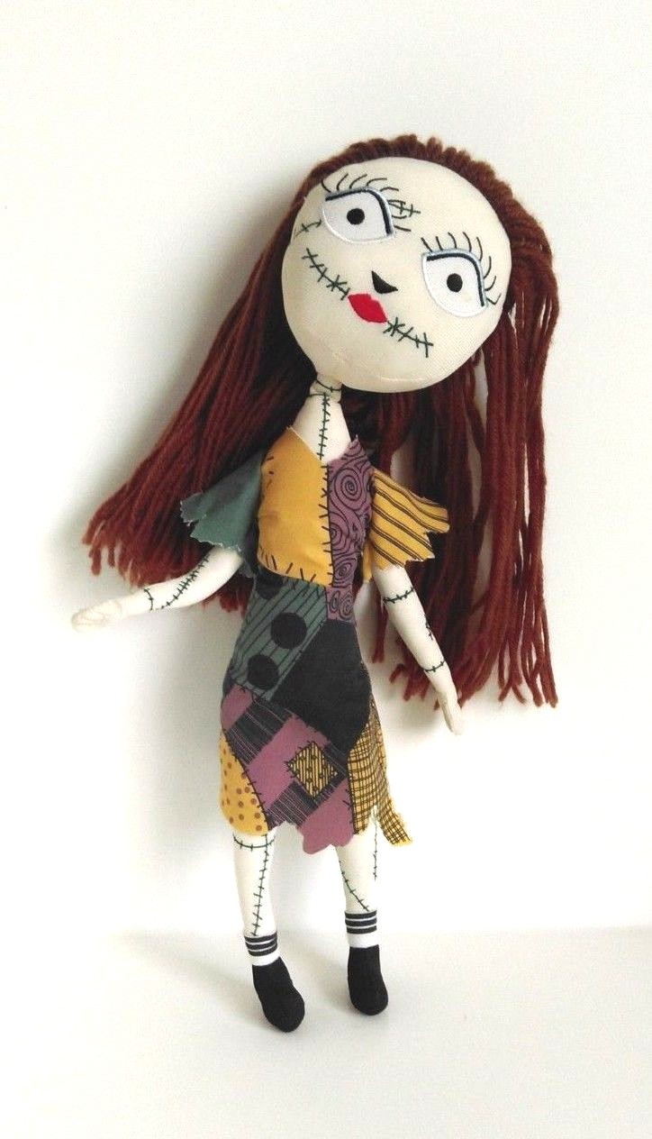 The Nightmare Before Christmas Sally Plush Posable Toy Soft 17 Inch - Rare The Nightmare Before Christmas Sally Plush Posable Toy Soft 17 Inch - Rare