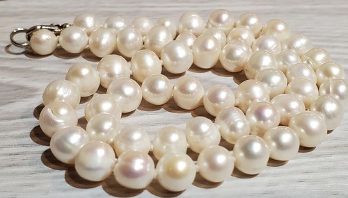 Gorgeous Freshwater Pearl Necklace with Nice Luster B - Picture 7 of 8