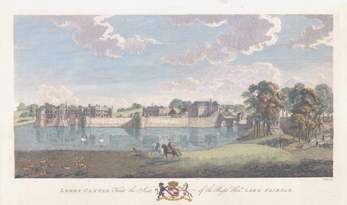 1778 Hasted Kent Leeds Castle Lord Fairfax Maidstone (H4-23)