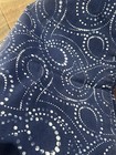 Tommy Hilfiger Table Runner Navy White Loop Dot pattern 64"