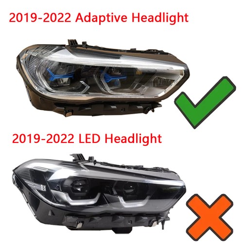 CSL YELLOW ANGEL EYE DRL LED BOARD FOR BMW F95 X5M F96 X6M 2019-2022 LASER - Picture 2 of 6